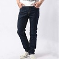 Man Thin Slim Fit Jeans Lange