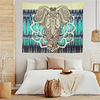 mandala böhmische wandteppich kunst dekor decke vorhang hängen nach hause schlafzimmer wohnzimmer dekoration boho hippie elefant Lightinthebox