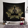 mandala böhmischen wandteppich kunst dekor decke vorhang hängen nach hause schlafzimmer wohnzimmer dekoration boho hippie buddha Lightinthebox