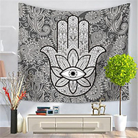 mandala böhmischen wandteppich kunst dekor decke vorhang hängen nach hause schlafzimmer wohnzimmer dekoration boho hippie Lightinthebox