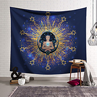 mandala böhmischen wandteppich kunst dekor decke vorhang hängen nach hause schlafzimmer wohnzimmer dekoration boho hippie Lightinthebox