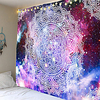 Mandala böhmischen Wandteppich Kunst Dekor Decke Vorhang hängen zu Hause Schlafzimmer Wohnzimmer Wohnheim Dekoration Hippie indischen Sternenhimmel psychedelischen Blumenblume Lotus Lightinthebox