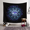 Mandala böhmischen Wandteppich Kunst Dekor Decke Vorhang hängen Zuhause Schlafzimmer Wohnzimmer Dekoration Boho Hippie psychedelische Blumenblume Lotus Lightinthebox