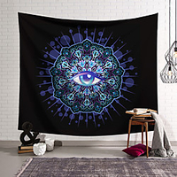Mandala böhmischen Wandteppich Kunst Dekor Decke Vorhang hängen Zuhause Schlafzimmer Wohnzimmer Dekoration Boho Hippie psychedelische Blumenblume Lotus Lightinthebox