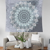 Mandala Bohemian Wandteppich Kunst Dekor Decke Vorhang hängen zu Hause Schlafzimmer Wohnzimmer Wohnheim Dekoration Boho Hippie psychedelische Blumenblume Lotus Indianer Lightinthebox
