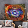 Mandala Bohemian Wandteppich Kunst Dekor Decke Vorhang hängen zu Hause Schlafzimmer Wohnzimmer Wohnheim Dekoration Boho Hippie psychedelische Blumenblume Lotus Indianer Lightinthebox