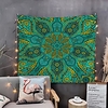 Mandala Bohemian Wandteppich Kunst Dekor Decke Vorhang hängen zu Hause Schlafzimmer Wohnzimmer Wohnheim Dekoration Boho Hippie psychedelische Blumenblume Lotus Indianer Lightinthebox