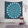 Mandala Bohemian Wandteppich Kunst Dekor Decke Vorhang hängen zu Hause Schlafzimmer Wohnzimmer Wohnheim Dekoration Boho Hippie psychedelische Blumenblume Lotus Indianer Lightinthebox