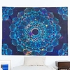 Mandala Bohemian Wandteppich Kunst Dekor Decke Vorhang hängen zu Hause Schlafzimmer Wohnzimmer Wohnheim Dekoration Boho Hippie psychedelische Blumenblume Lotus Indianer Lightinthebox