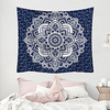 Mandala Bohemian Wandteppich Kunst Dekor Decke Vorhang Picknick Tischdecke hängen zu Hause Schlafzimmer Wohnzimmer Wohnheim Dekoration Boho Hippie Polyester Faser Mandala psychedelische Blumenblume Lightinthebox