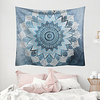 Mandala Bohemian Wandteppich Kunst Dekor Decke Vorhang Picknick Tischdecke hängen zu Hause Schlafzimmer Wohnzimmer Wohnheim Dekoration Boho Hippie Polyester Faser Mandala psychedelische Blumenblume Lightinthebox