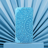 Mandala Stechapfel Leder Brieftasche für Apple iPhone 12 12pro max 11 12mini iPhone 11pro 11pro max / iphone se x xs xr xsmax 8plus 7plus stoßfest / geprägt / magnetisch Ganzkörpertaschen Fliesen / Lightinthebox