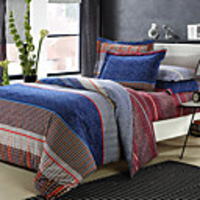 Mankedun Graceful Zeit aus reiner Baumwolle 4 Stück Set Bettwäsche