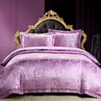 Mankedun Neontanz Große Silk Floss 4 Stück Set Bettwäsche