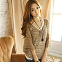 Mler Hohl lose Hieb-Hülsen-Hemd