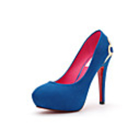 MLKL 2013 Elegante Fein Marry Red High Heels Wasserdichte Schuhe 13090 Blau
