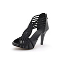MLKLKorean Frauen-Sommer-Schuhe,  Sandalen,  High Heels Schuhe Diamant fein mit 7959 römischen Stil Fischkopf mit Schwarz