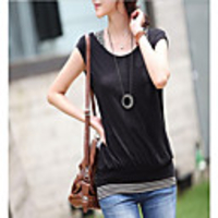 MMS Damen Fashion Shirt (schwarz)