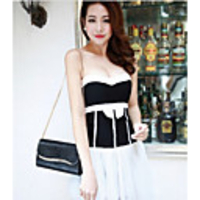 MMS Ladies Fashion Sexy Kleid Puff