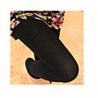 MMX Dickes Netz Velvet,  die Hosen (Schwarz)