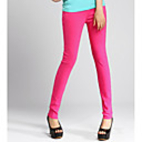 MMX hohe Taille dünn Paddy die Hosen (Fuchsia)