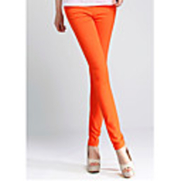 MMX hohe Taille dünn Paddy die Hosen (Orange)