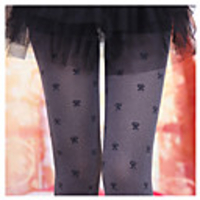 MMX Warm-Bogen-Muster Velvet Stirrup die Hosen (Grau)