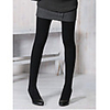 MMX Warm-Süßigkeit-Farbe Fleece Strumpfhose (Schwarz)
