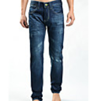 MNR Hetero Männer Slim Jeans (blau)
