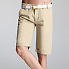 MNR Männer Beliebte Schlank Casual Fashion Shorts (Khaki)