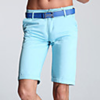 MNR Männer Beliebte Schlank Casual Fashion Shorts (Light Blue)