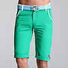 MNR Männer bunte Baumwolle Lässige Shorts (Grün)