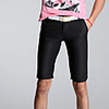 MNR Männer Linum Fashion Big Sized Shorts (Schwarz)
