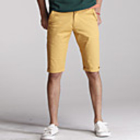 MNR Männer Mode cool Cotton Casual Pants (Gelb)