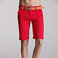 MNR Männer Mode cool Cotton Casual Pants (Red)