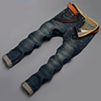 MNR Männer nehmen Retro-Jeans mit geradem Schnitt