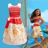 Moana Prinzessin Moana Kleid Kostüm Mädchen Film Cosplay Kostüme zum Thema Film und Fernsehen Karneval Kindertag Welttag des Buches Party Geburtstag Strand