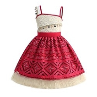 Moana Prinzessin Moana Kleid Kostüm Mädchen Film Cosplay Kostüme zum Thema Film und Fernsehen Karneval Kindertag Welttag des Buches Party Geburtstag Strand