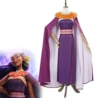 Moana Schurke Matangi Kleid Umhang Kostüm Damen Film Cosplay Kostüme zum Thema Film und Fernsehen Halloween Karneval Leistung Party
