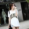 Modal Bedruckte T-Shirt Fhonier Damen Kurzarm 201
