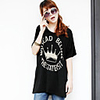 Modal Bedruckte T-Shirt Fhonier Damen Kurzarm 221
