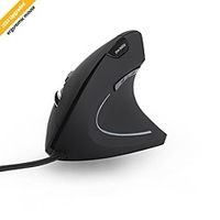 MODAO E1803 Wired USB Optisch Vertikale Maus / Ergonomische Maus LED Licht 1000/1600/2400/3200 dpi 4 einstellbare DPI-Stufen 7 pcs Schlüssel Lightinthebox