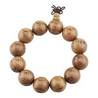 Mode 20mm Wenge Holzperlen Stretch Armband für Männer e1231