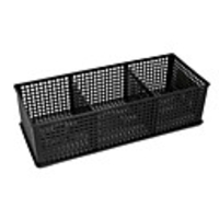 Mode 3 gürtet Plastic Storage Basket - 2 Farben Verfügbare
