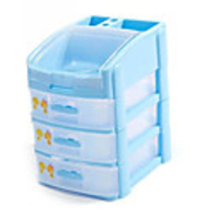 Mode Blue 4 Lagen Kunststoff Lagerschrank