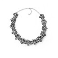 Mode Blumen Diamant leuchtet Nacklace