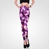 Mode Bunte Hochelastische Milch-Seide Hosen Leggings Neunte
