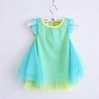 Mode Bunte Kleider des Mädchens reizende Prinzessin Sommerkleider