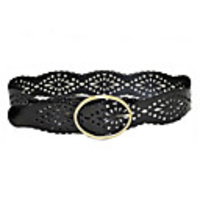 Mode Dame ausgeschnitten breiten Ledergürtel (98 6 0.3cm)