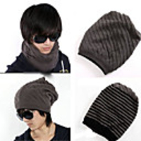 Mode Dame Plüsch Strickmütze (Umfang 56-58cm)